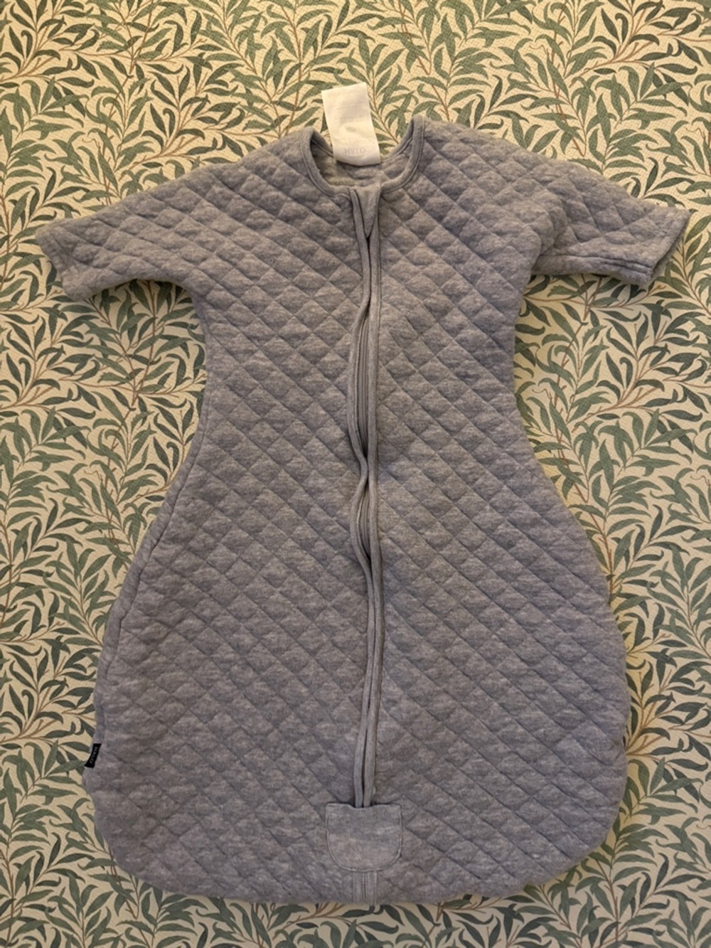 Halo Quilted Gray SleepSack Easy Transition
